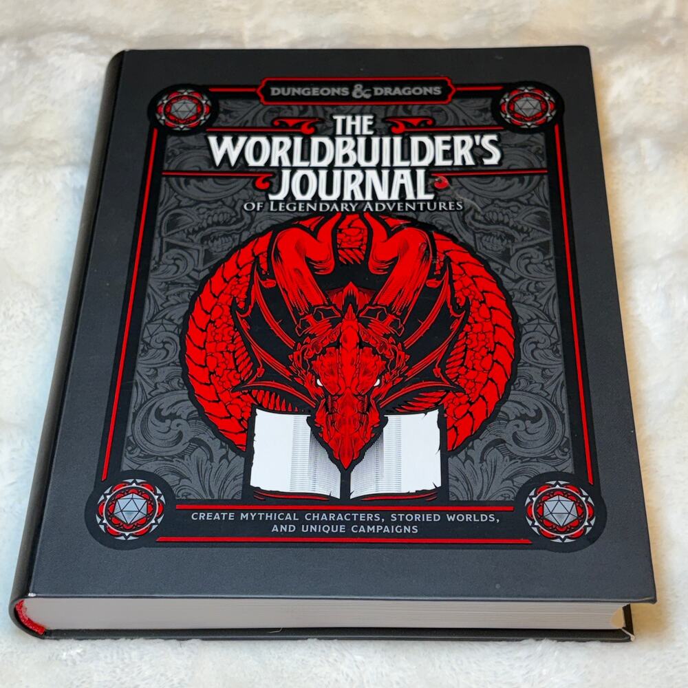 Dungeons & Dragons The Worldbuilder's Journal of Legendary Adventures New